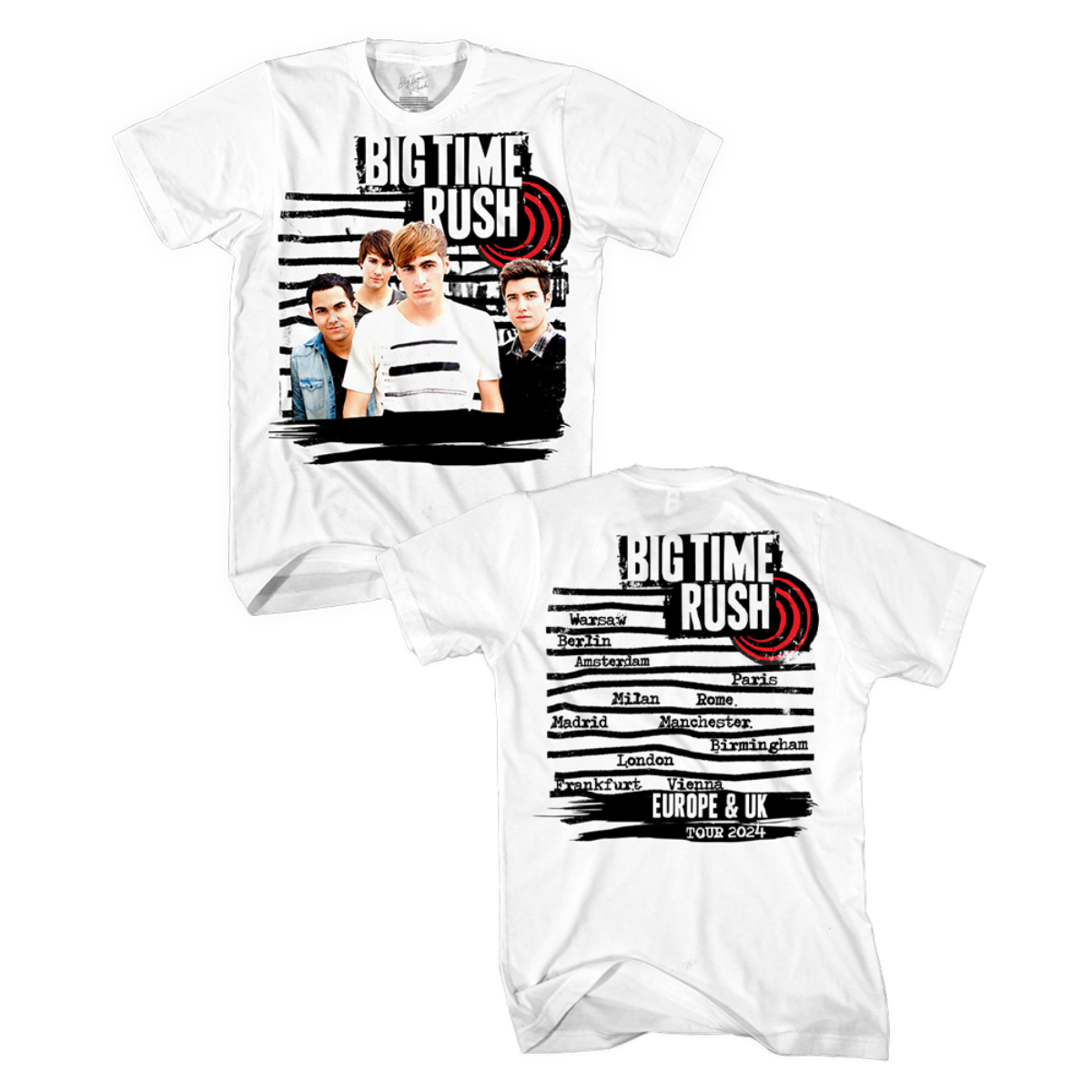 Big Time Rush Tour 2024 Photo Tee