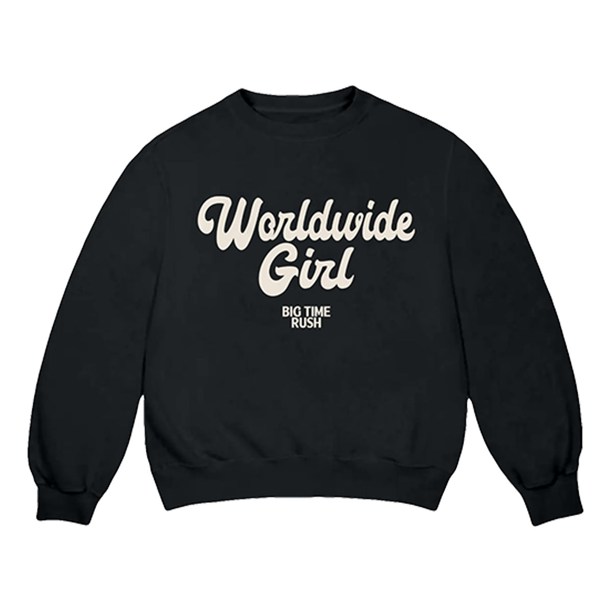 BTR In Real Life Worldwide Tour Worldwide Girl Crewneck