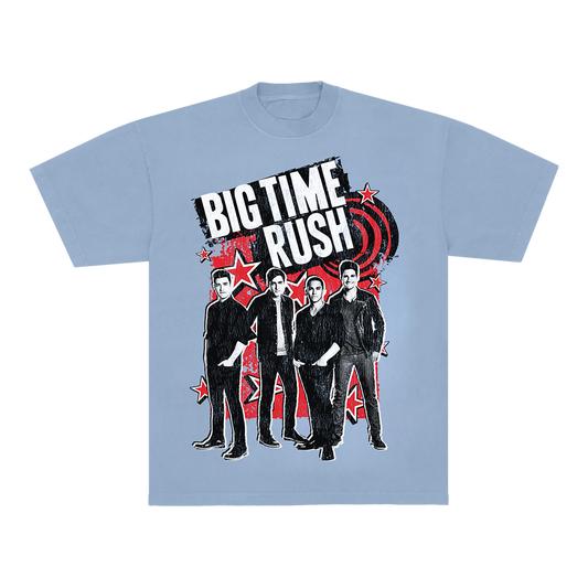 BTR In Real Life Worldwide Tour Tee - Blue