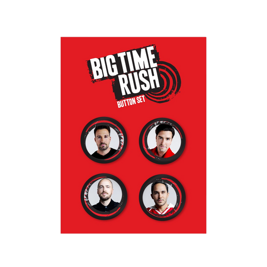 BTR IRL Worldwide Tour Button Set